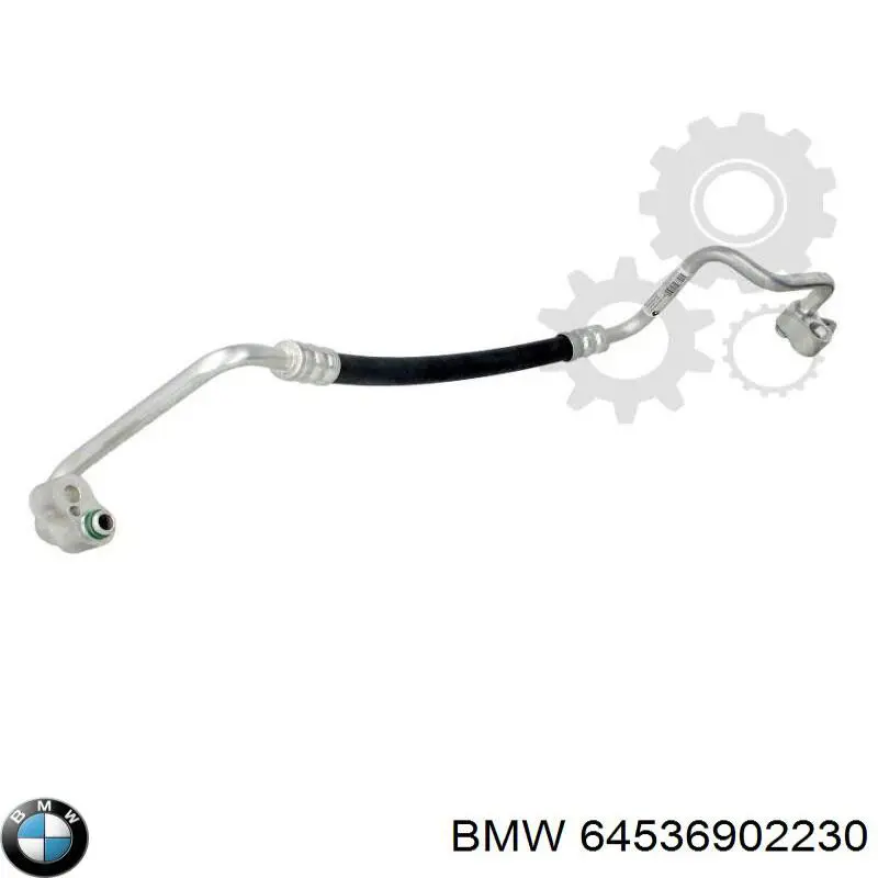 Compre 64536902230 BMW Mangueira de aparelho de ar condicionado, desde o compressor até o radiador