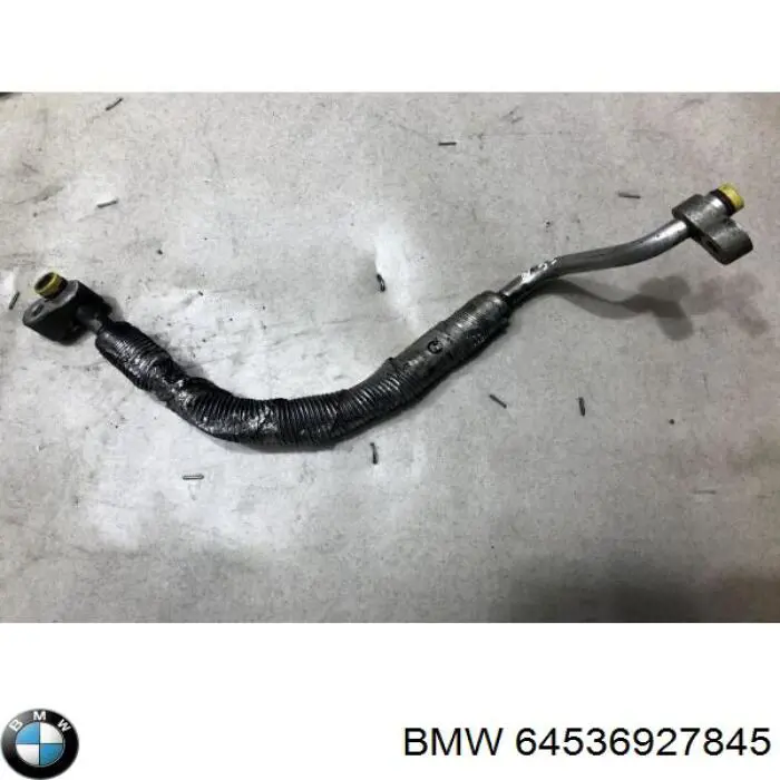 64536927845 BMW Mangueira de aparelho de ar condicionado, desde o compressor até o radiador
