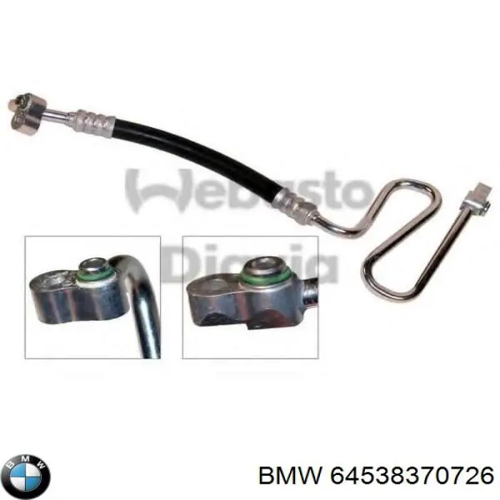 Mangueira de aparelho de ar condicionado, desde o compressor até o radiador BMW 64538370726 preço, a partir de 95,34 USD