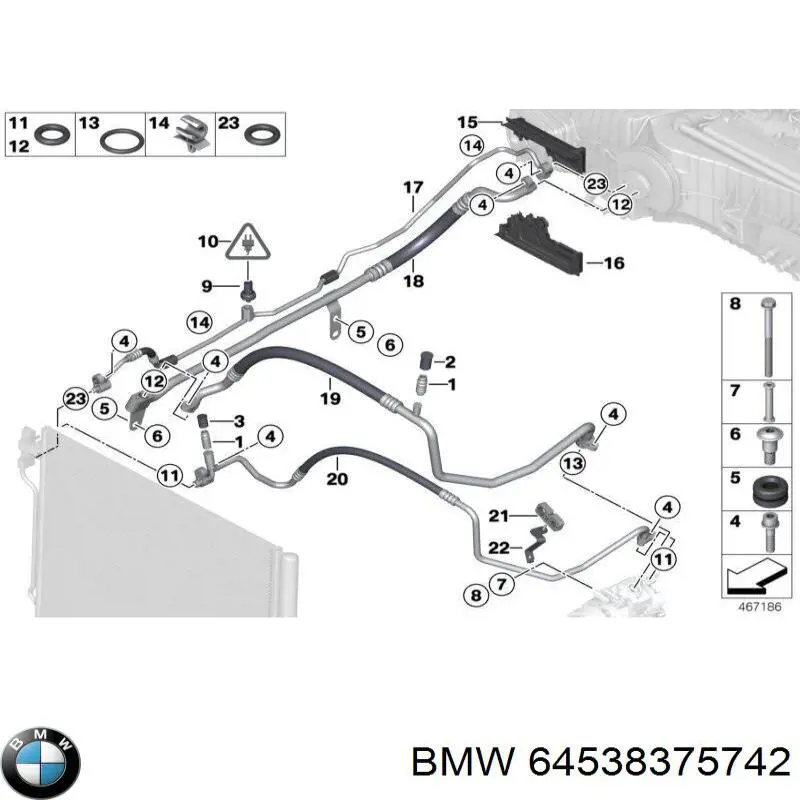 Compre 509149 VALEO Vedante anular de tubo de aparelho de ar condicionado