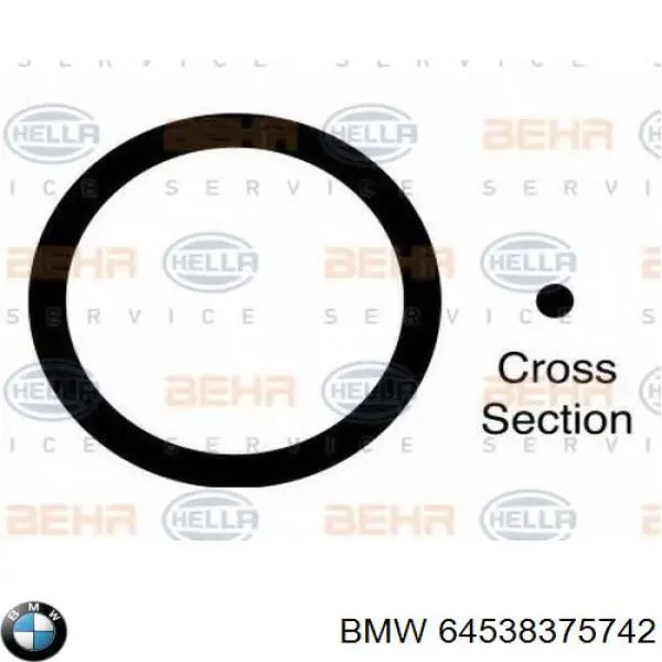 Vedante anular de tubo de aparelho de ar condicionado BMW 64538375742 preço, a partir de 6,58 USD