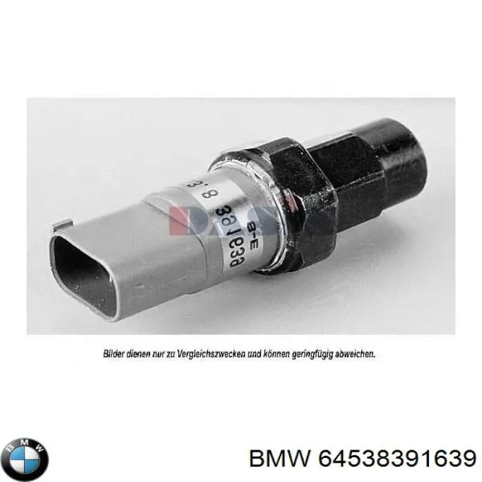 Compre 64538391639 BMW Sensor de pressão absoluta de aparelho de ar condicionado