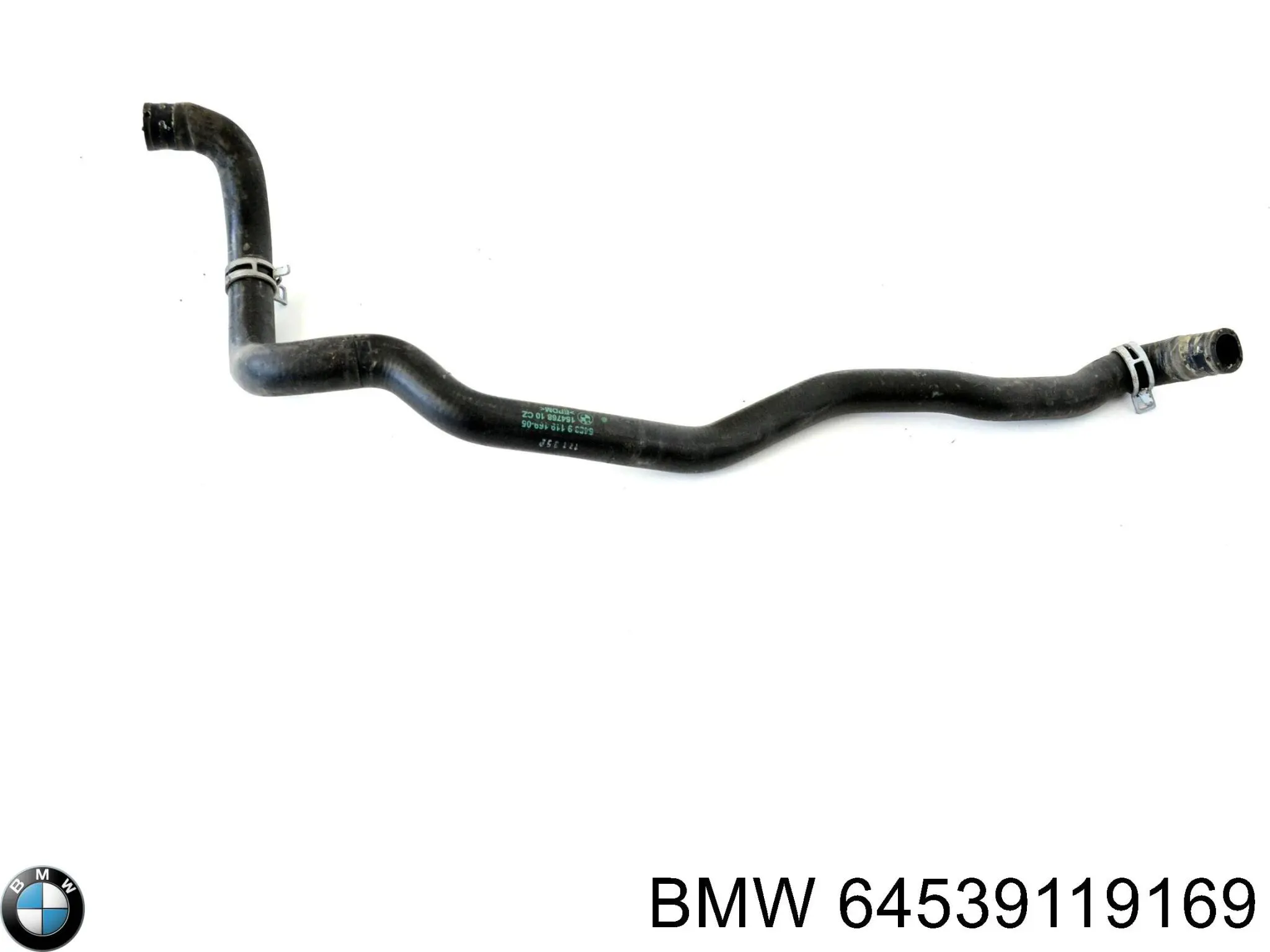 64539119169 BMW Mangueira (cano derivado) do sistema de esfriamento