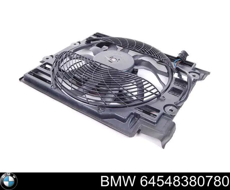 Difusor do radiador de aparelho de ar condicionado, montado com roda de aletas e o motor BMW 64548380780 preço, a partir de 163,26 USD