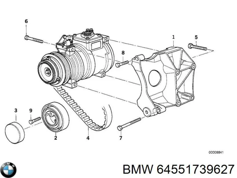  BMW 64551739627 preço, a partir de 56,28 USD