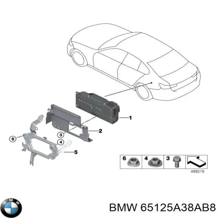  65125A207E7 BMW