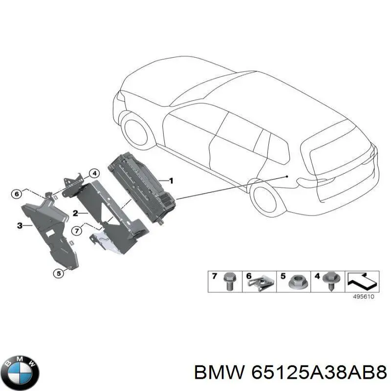  BMW 65125A207E7 preço, a partir de 919,79 USD
