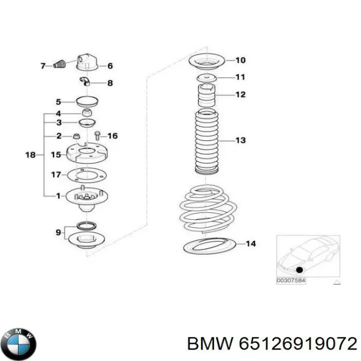 65126915711 BMW 