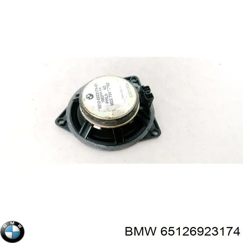Alto-falante da porta traseira 65126923174 BMW
