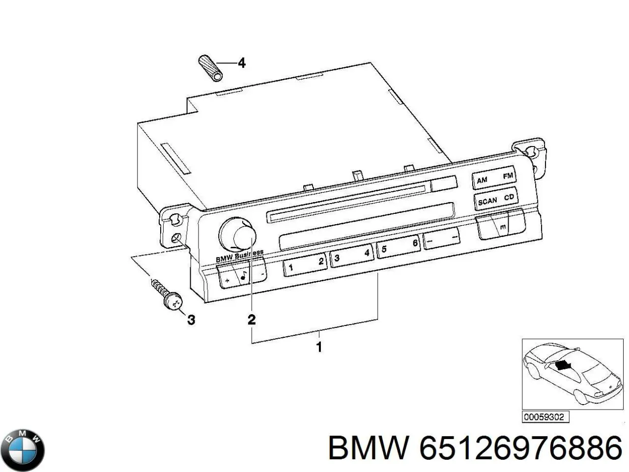 65126976886 BMW 