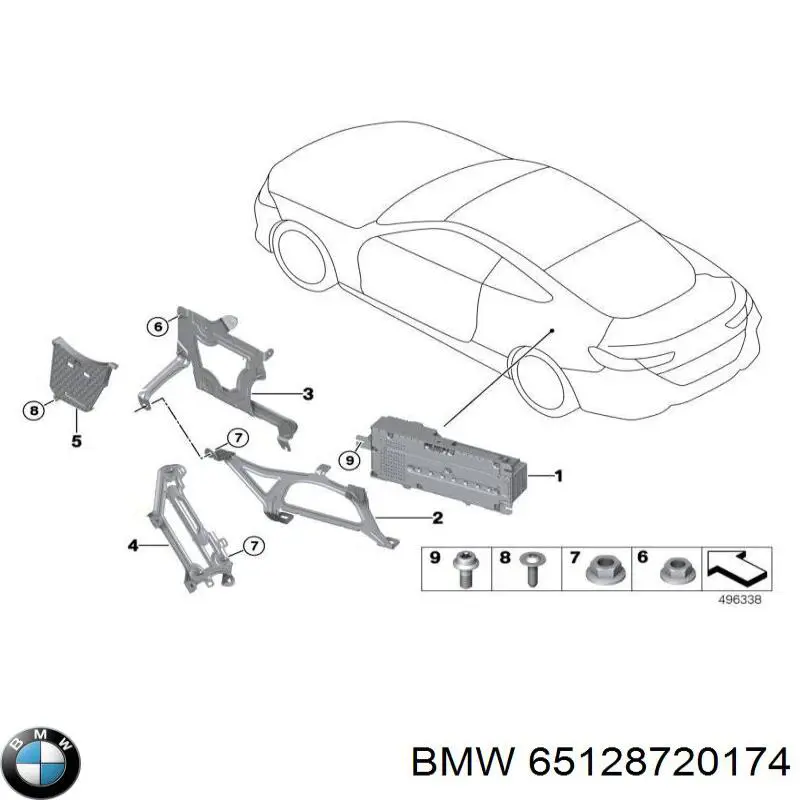  BMW 65125A38AB8 preço, a partir de 919,79 USD