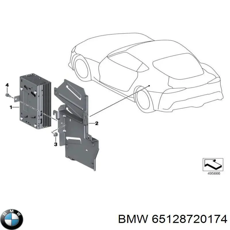  BMW 65125A207E7