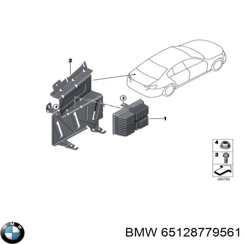 Compre 65129832609 BMW 