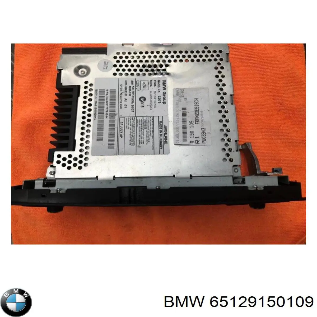 Aparelhagem de som (rádio AM/FM) BMW 65129144776