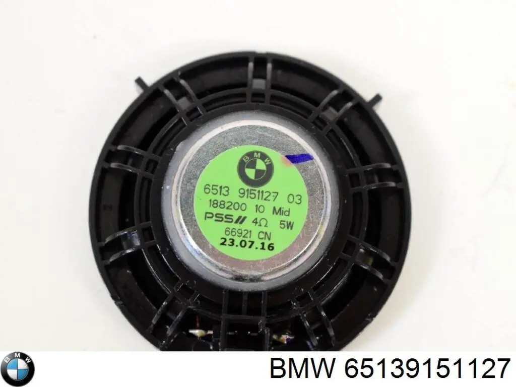 65139151127 BMW Alto-falante de estante traseiro