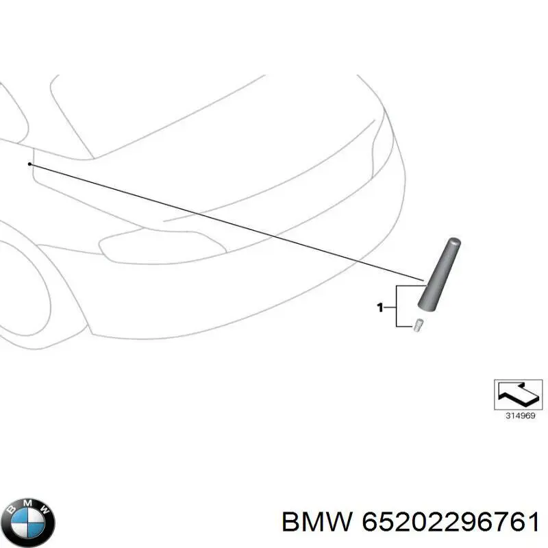 Comutador instalado na coluna da direção, montado BMW 65202296761 preço, a partir de 47,76 USD
