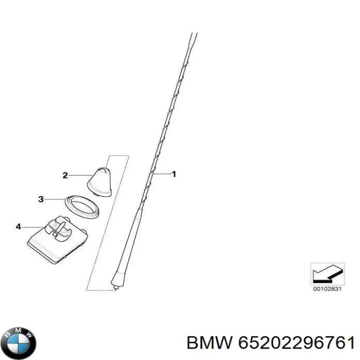 Compre 61319253767 BMW 