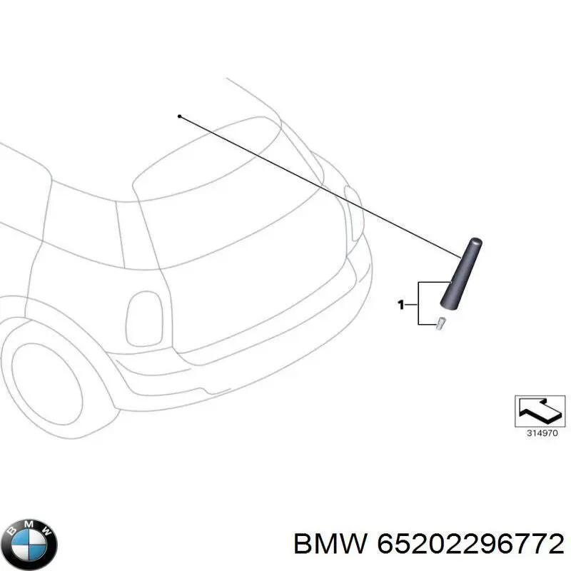  BMW 65202296772 preço, a partir de 17,44 USD