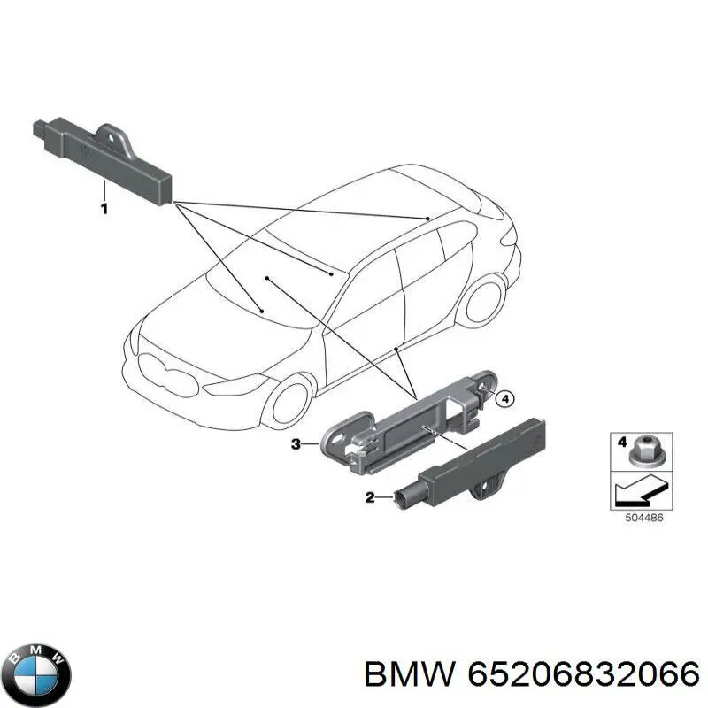 Antena BMW 65206832066 preço, a partir de 88,53 USD