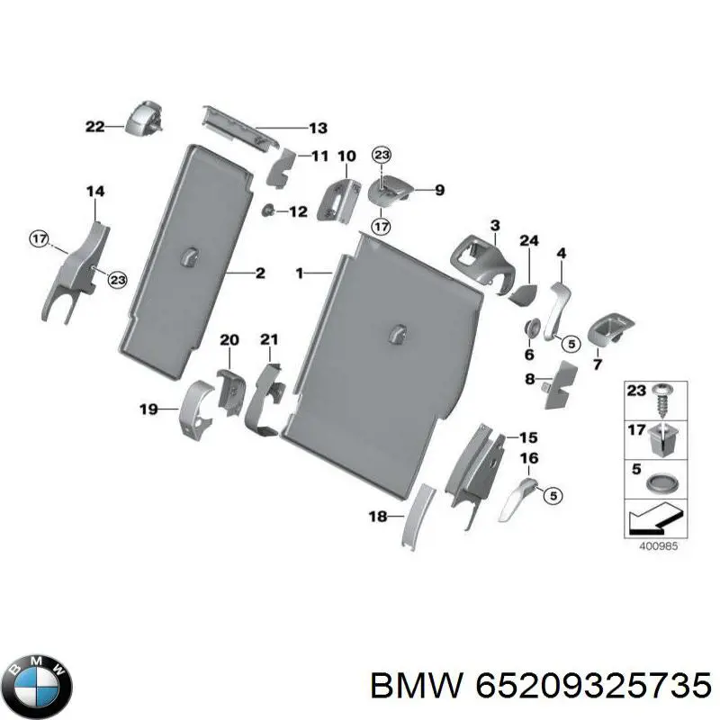  BMW 65209325735 preço, a partir de 45,97 USD
