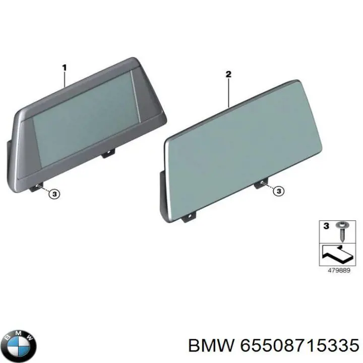 65508715335 BMW Mostrador multifuncional