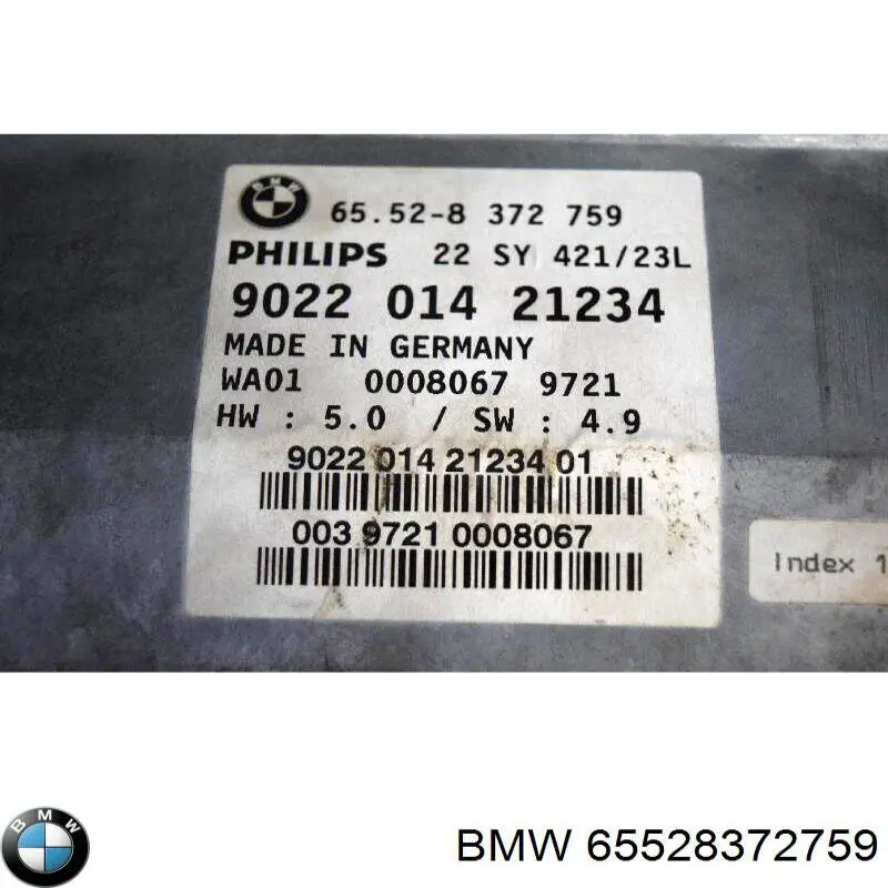 Mostrador multifuncional para BMW 5  E39