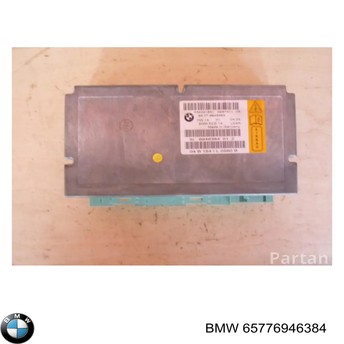 Módulo processador de controlo da bolsa de ar (Centralina eletrônica AIRBAG) BMW 65776946384 preço, a partir de 119,18 USD