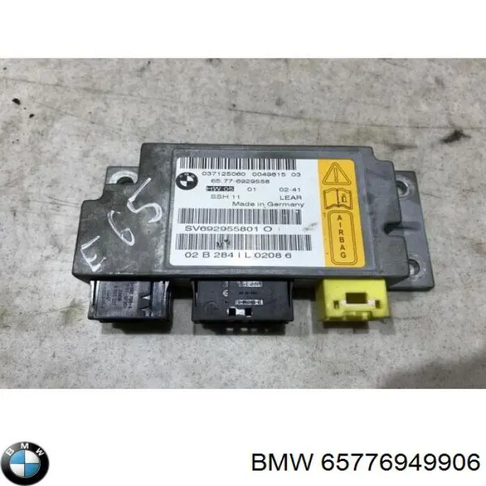 Compre 65776929558 BMW Módulo processador de controlo da bolsa de ar (Centralina eletrônica AIRBAG)