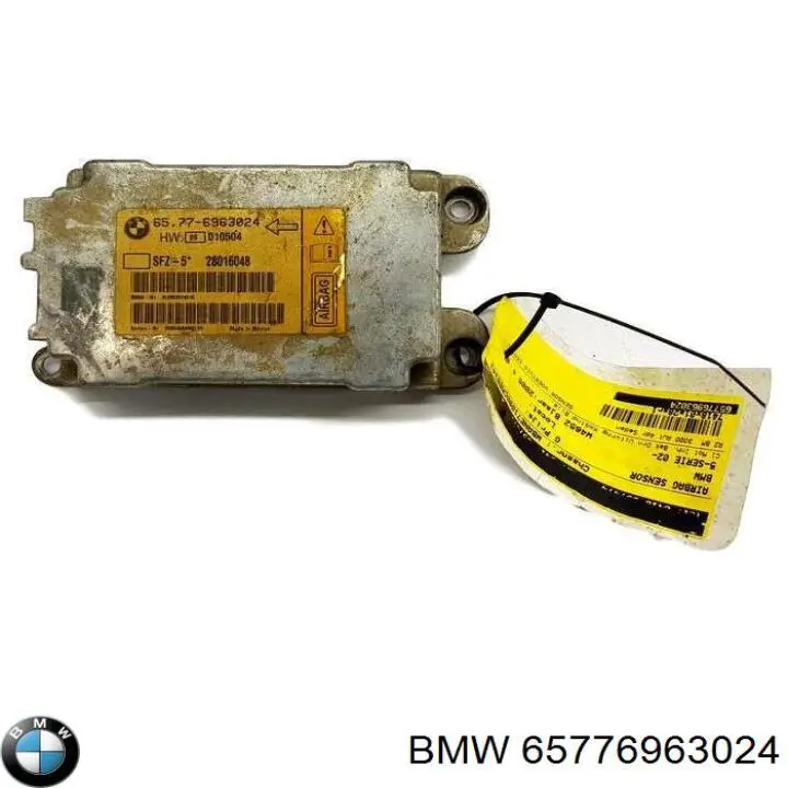 65776976465 BMW Módulo processador de controlo da bolsa de ar (Centralina eletrônica AIRBAG)