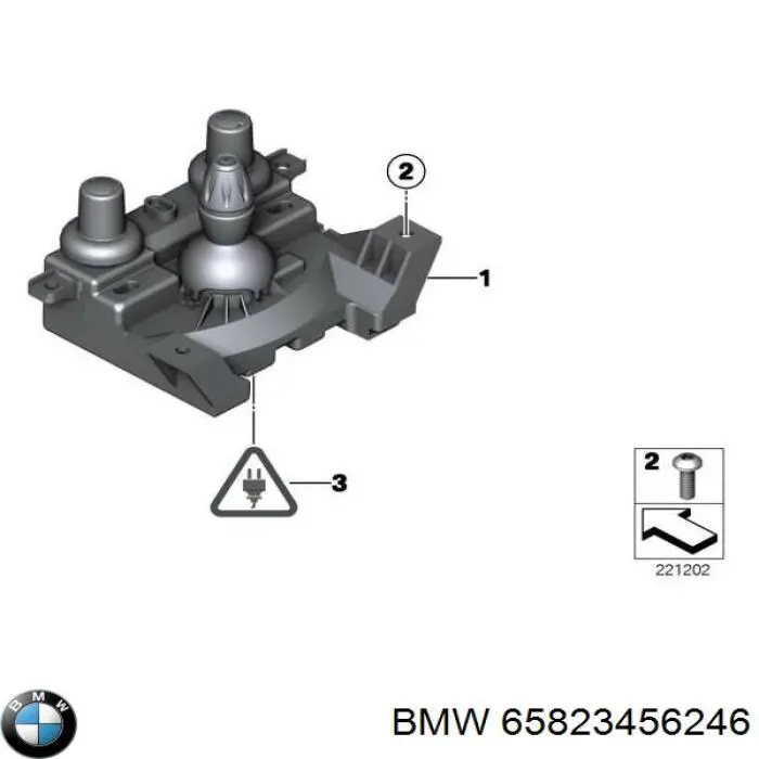 Quadro de controlo de navegação BMW 65823456246 preço, a partir de 102,54 USD