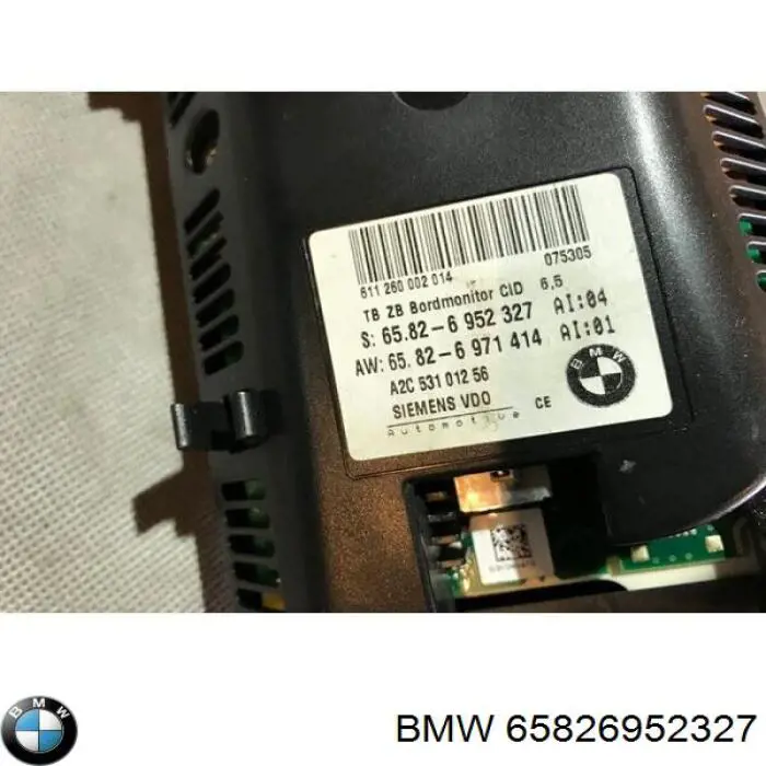 Compre 65826973671 BMW Mostrador multifuncional