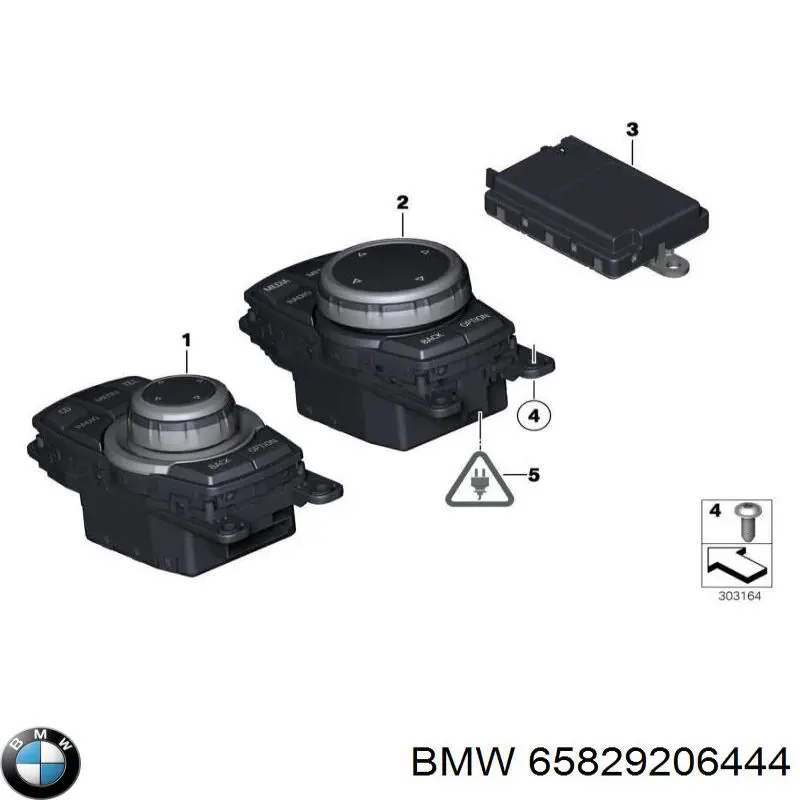9206444 BMW Módulo de ignição (comutador)