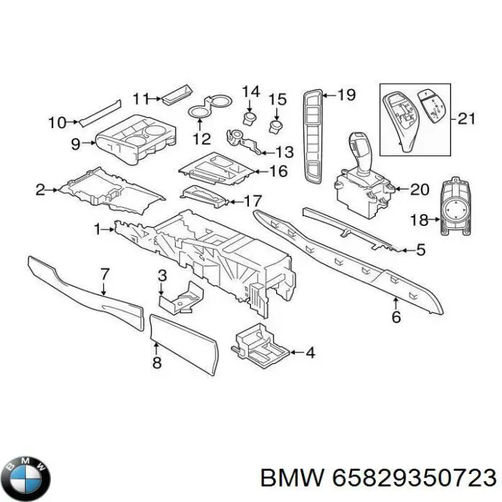 Unidade de controlo multimídia BMW 65829350723 preço, a partir de 195,80 USD