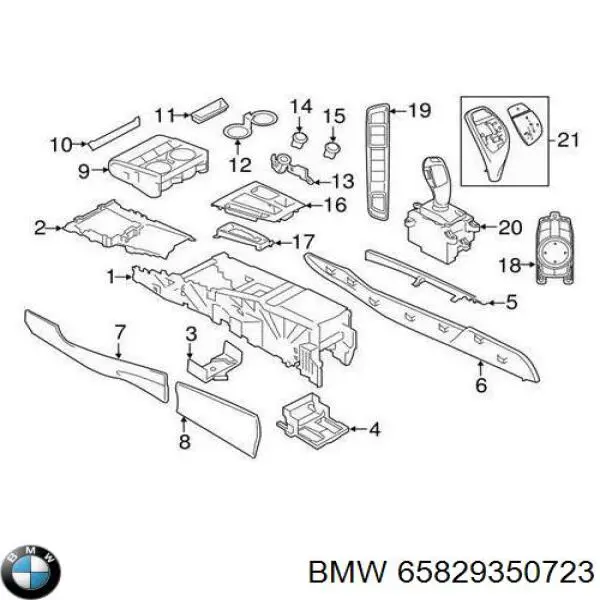 Unidade de controlo multimídia BMW 65829350723 preço, a partir de 157,52 USD