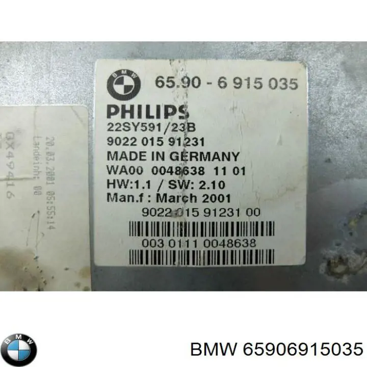 65906920758 BMW