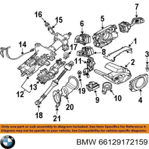 66129172159 BMW 