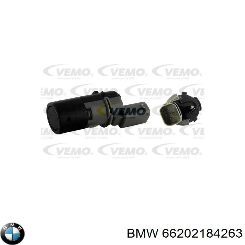 Sensor dianteiro de sinalização de estacionamento (sensor de estacionamento) BMW 66202184263 preço, a partir de 31,71 USD