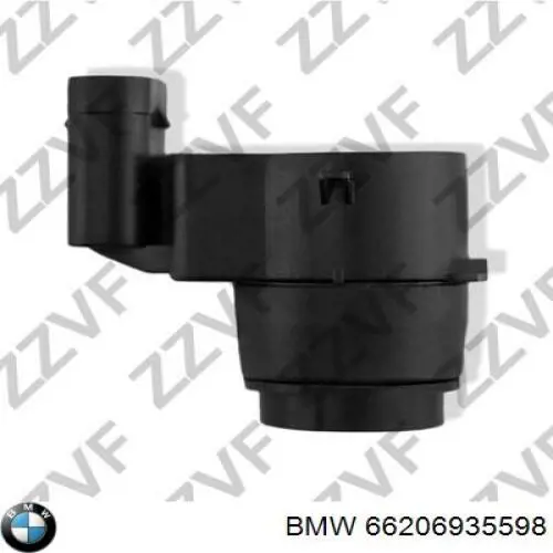 Sensor dianteiro de sinalização de estacionamento (sensor de estacionamento) BMW 66206935598 preço, a partir de 47,49 USD