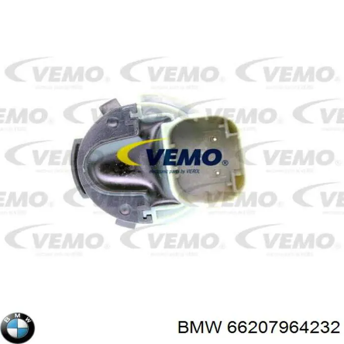 Compre 66207964232 BMW Sensor de sinalização de estacionamento (sensor de estacionamento) dianteiro/traseiro central