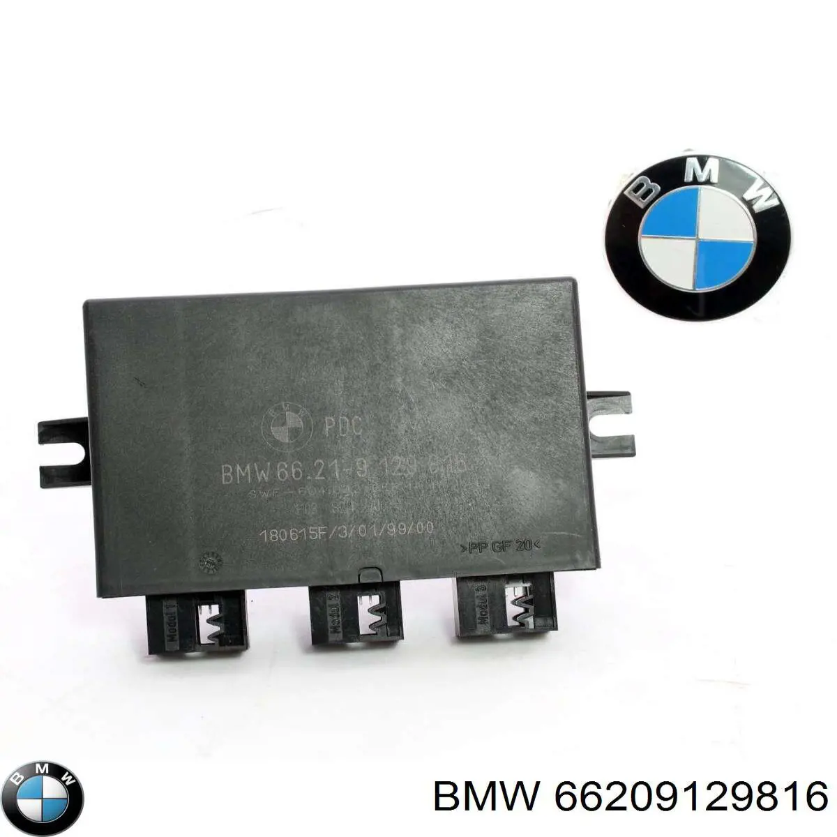66209129816 BMW Módulo de direção (Centralina eletrônica) de sensor de estacionamento