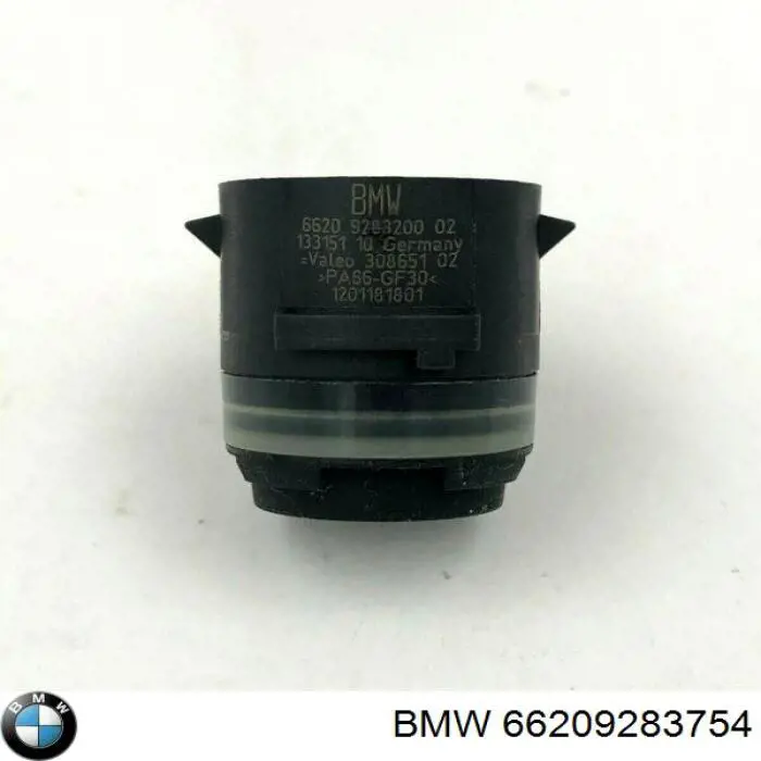 Compre 66209283754 BMW Sensor de sinalização de estacionamento (sensor de estacionamento) dianteiro/traseiro central