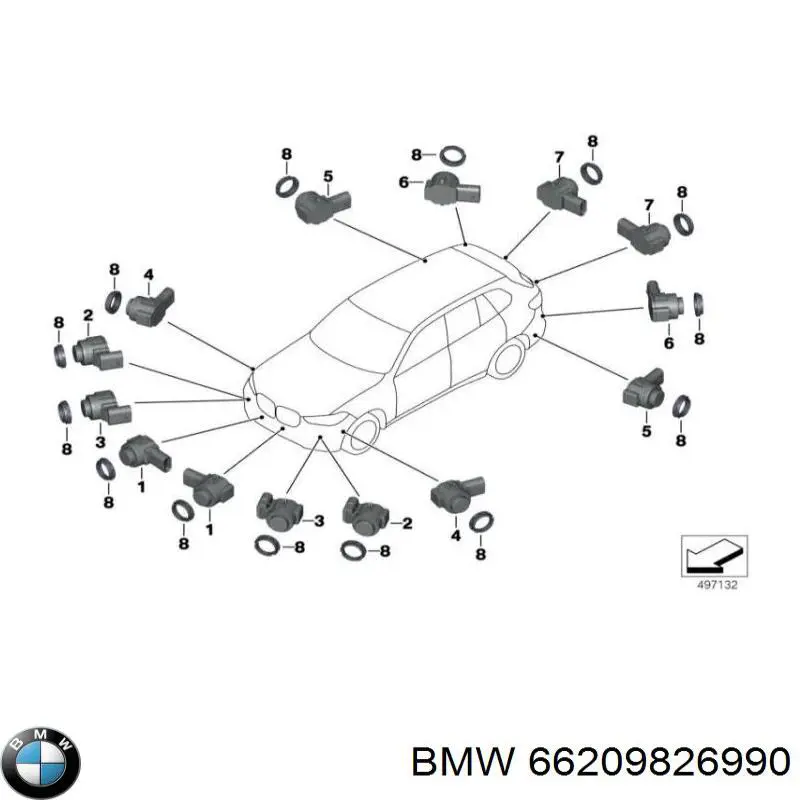 66209826990 BMW 