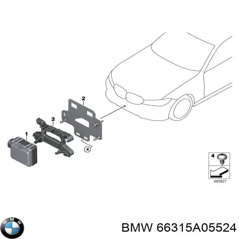 66315A30C93 BMW 