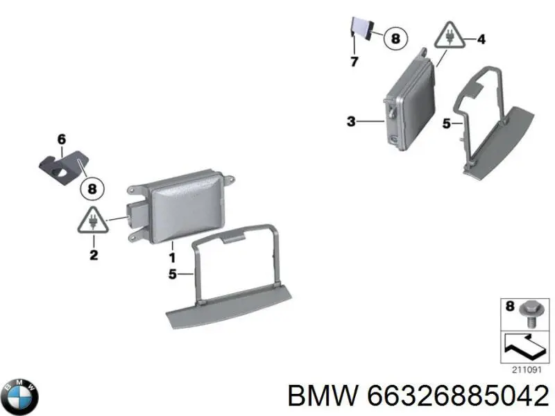 66326885042 BMW 