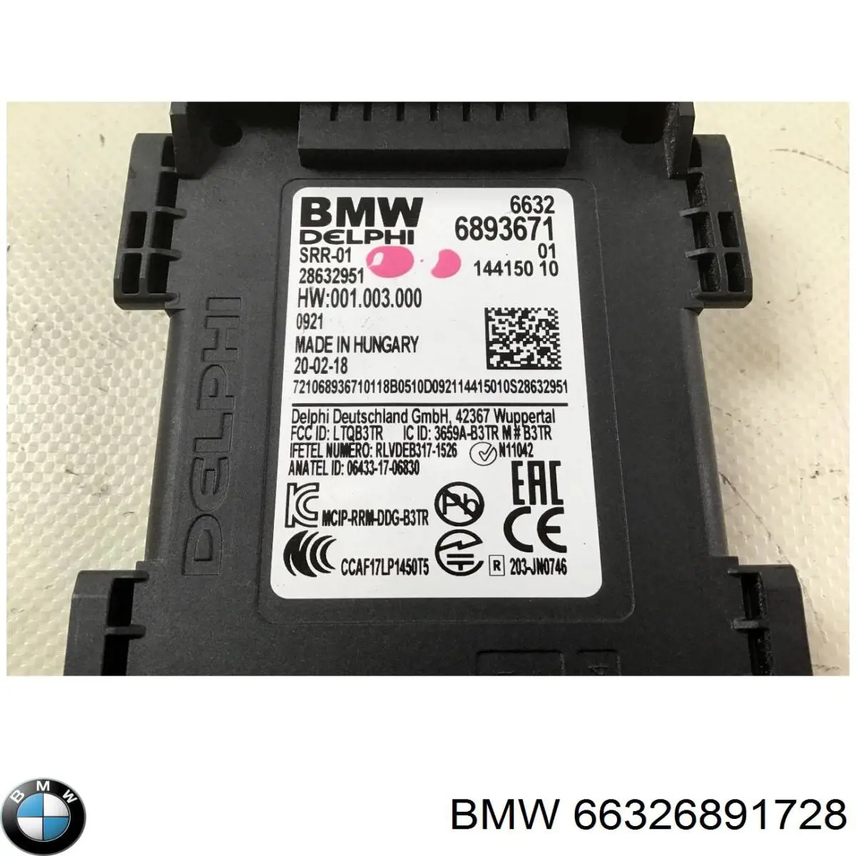 Radar de mudança de faixa BMW 66326891728 preço, a partir de 167,14 USD