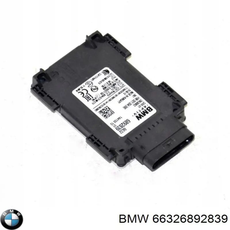66326892839 BMW Sensor traseiro de controlo da zona morta