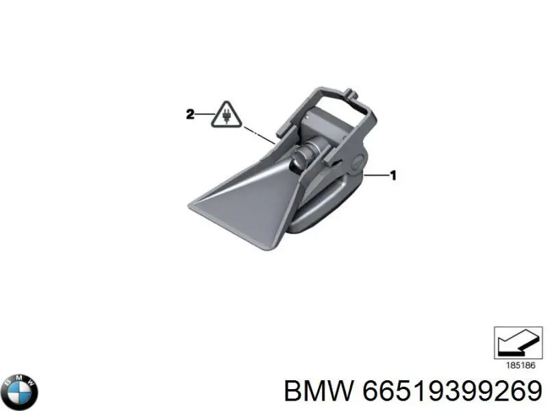 66519399269 BMW Câmara do sistema para asseguramento de visibilidade