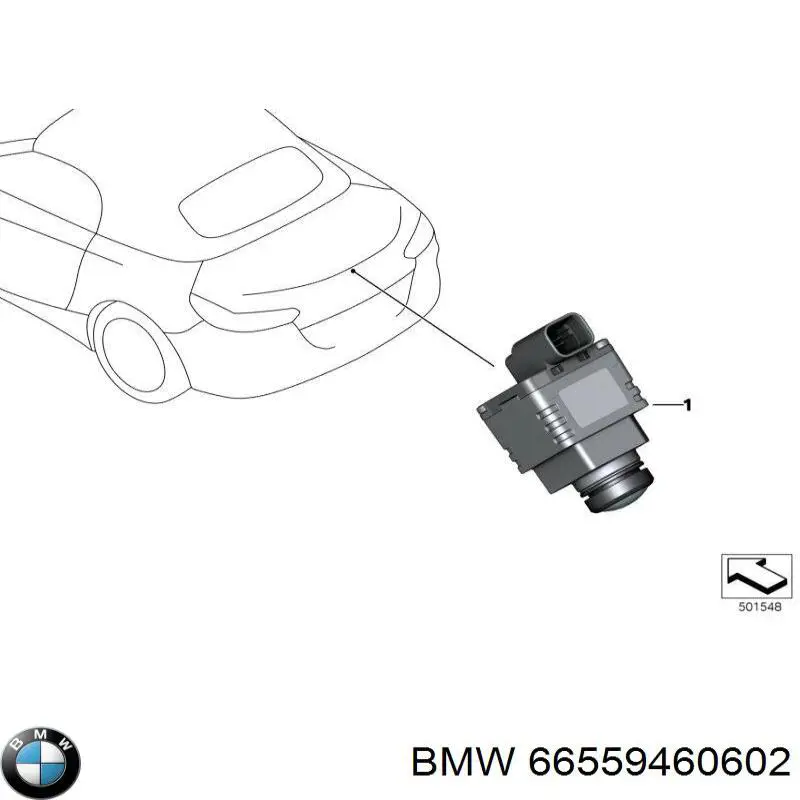 Câmara do sistema para asseguramento de visibilidade BMW 66555A06B54 preço, a partir de 296,25 USD