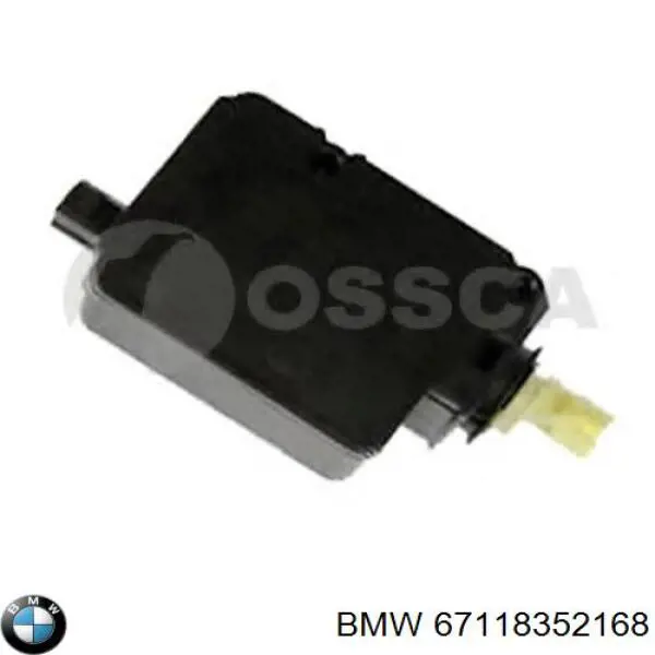 Compre 67118352168 BMW Fecho de abertura do alcapão do tanque de combustível