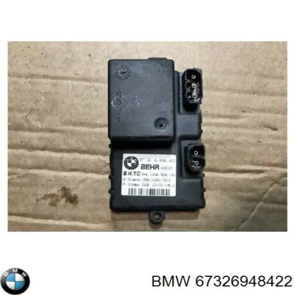 67326948422 BMW Resistor (resistência) de ventilador de forno (de aquecedor de salão)